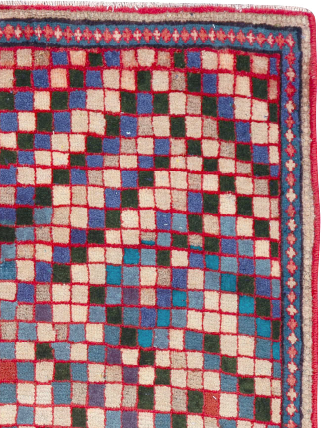 Vintage Persian Mahal Rug, No.26246 - Gss