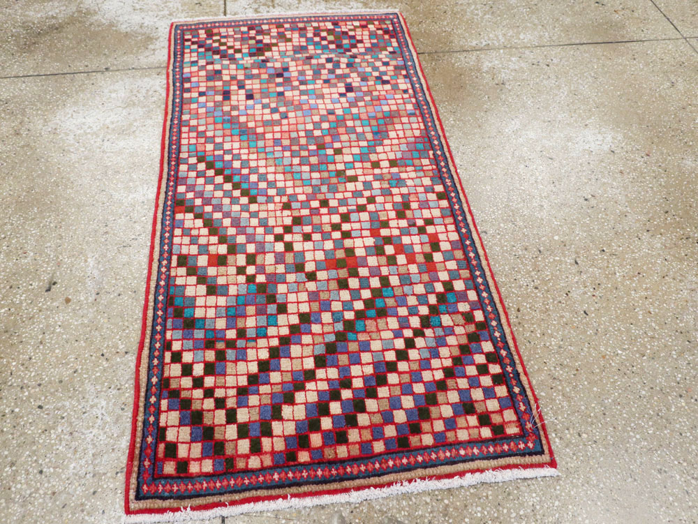 Vintage Persian Mahal Rug, No.26246 - Gss
