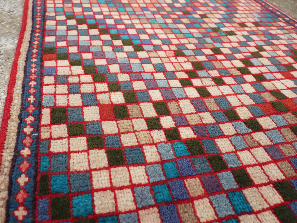 Vintage Persian Mahal Rug, No.26246 - Gss