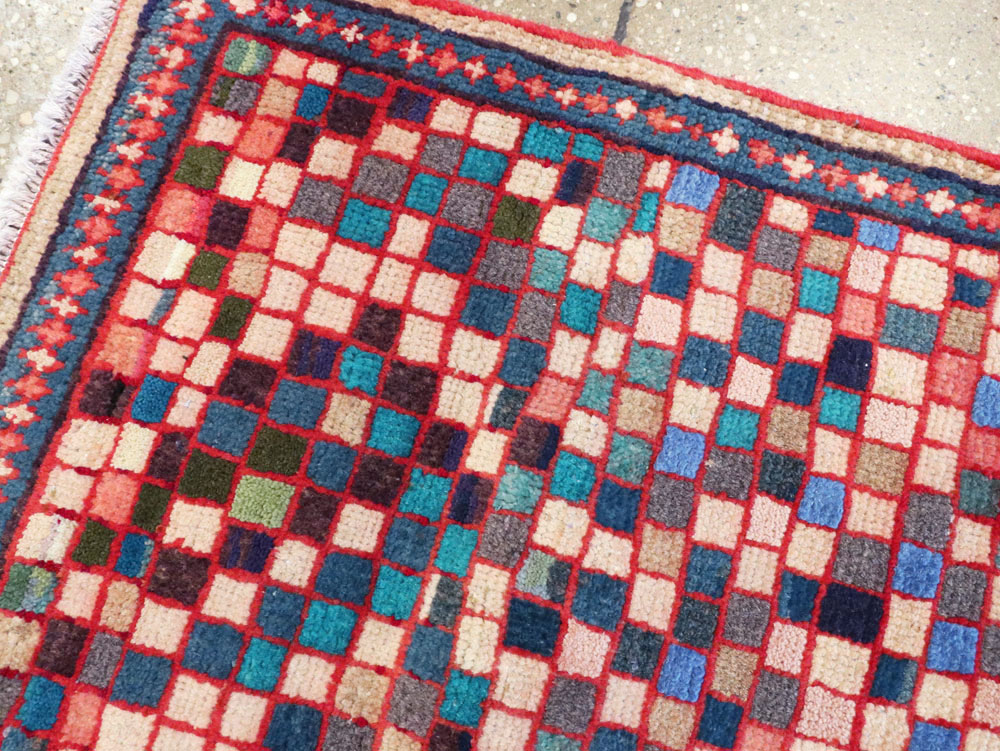 Vintage Persian Mahal Rug, No.26246 - Gss