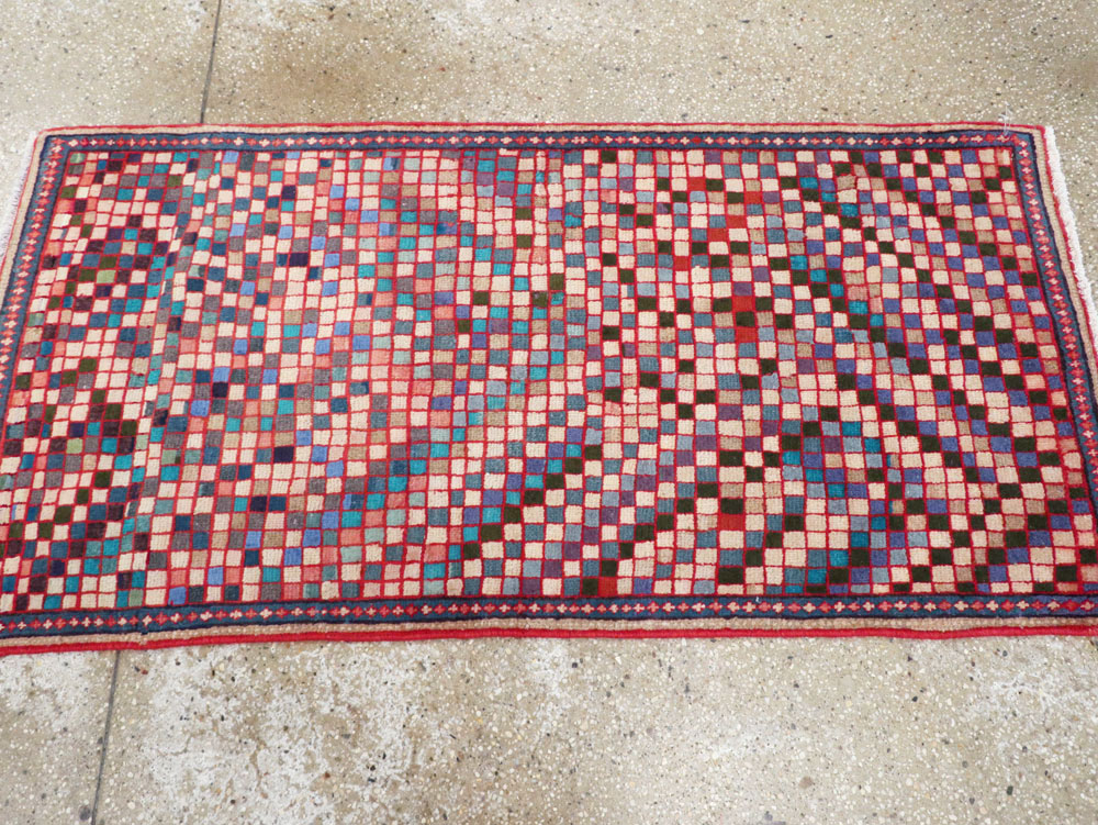 Vintage Persian Mahal Rug, No.26246 - Gss