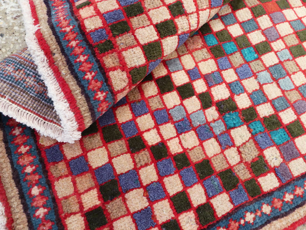 Vintage Persian Mahal Rug, No.26246 - Gss