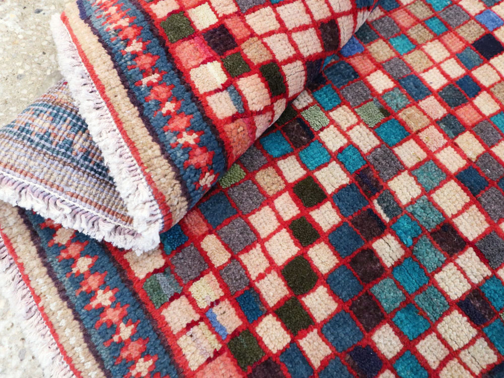 Vintage Persian Mahal Rug, No.26246 - Gss