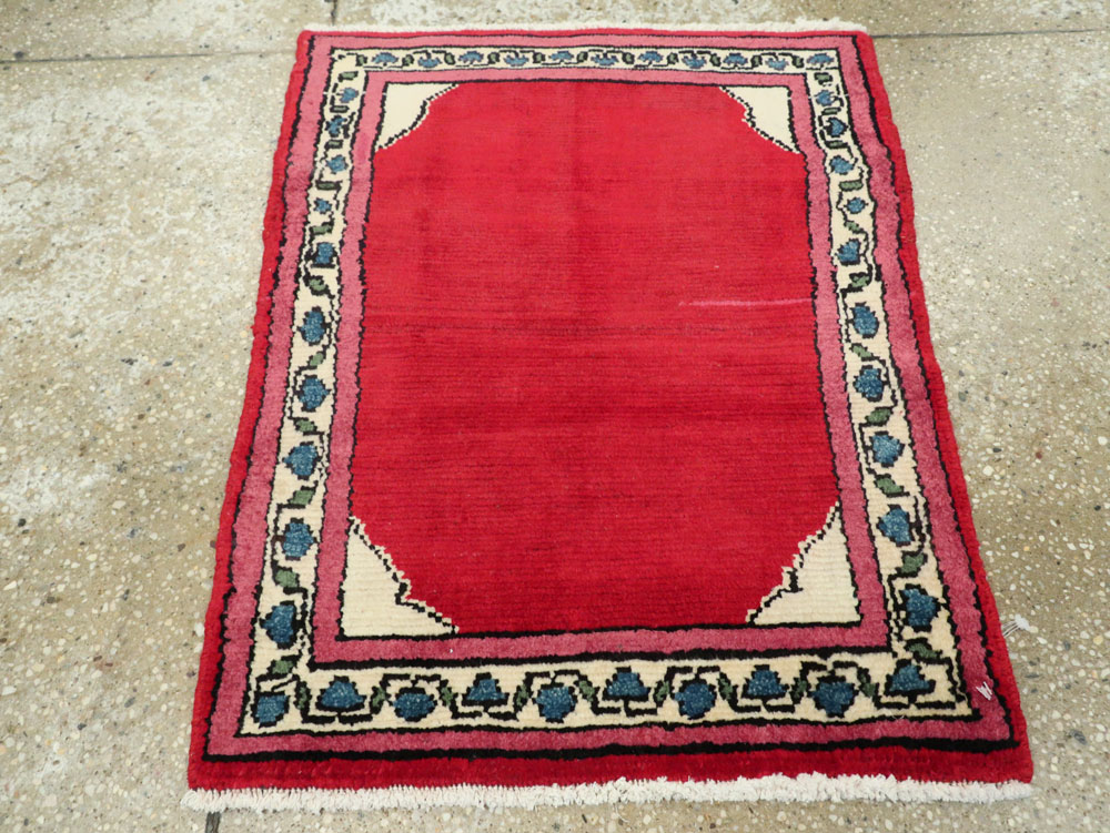 Vintage Persian Mahal Rug, No.26250 - Gss