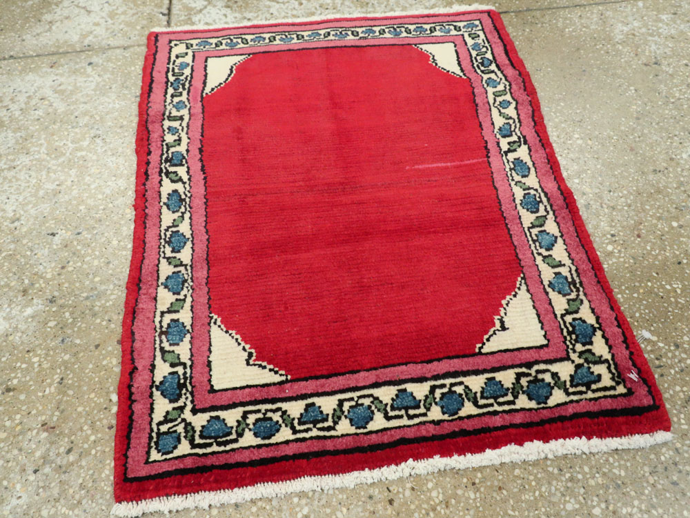 Vintage Persian Mahal Rug, No.26250 - Gss