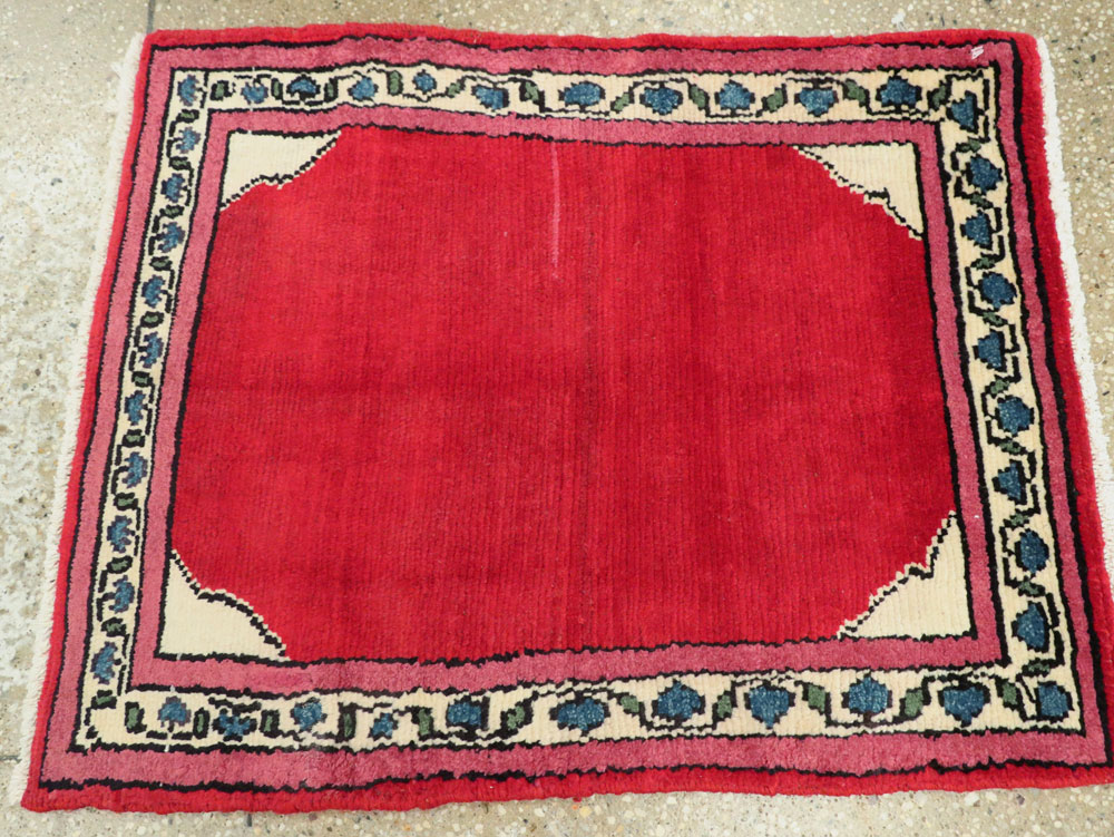 Vintage Persian Mahal Rug, No.26250 - Gss