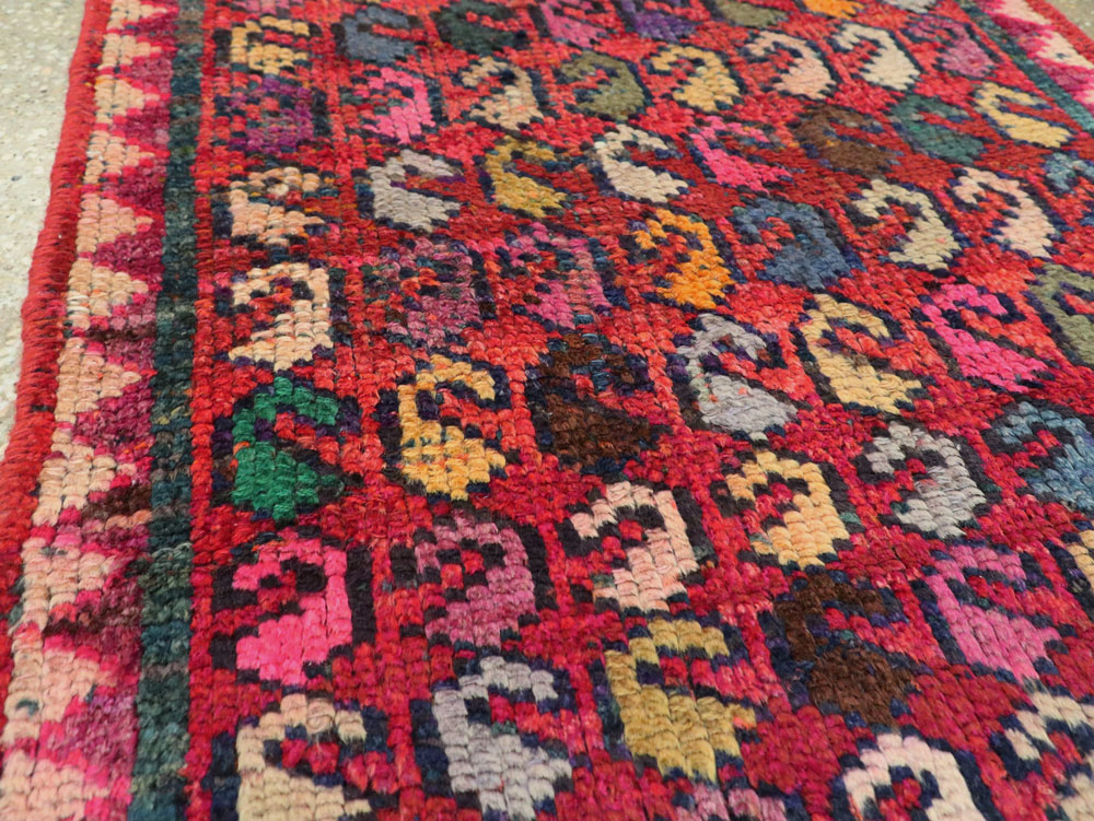 Vintage Persian Mahal Runner, No.26251 - Gss
