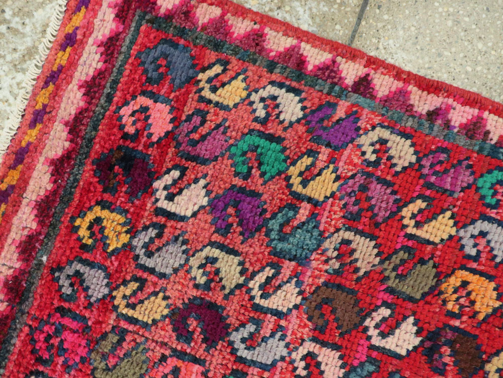 Vintage Persian Mahal Runner, No.26251 - Gss
