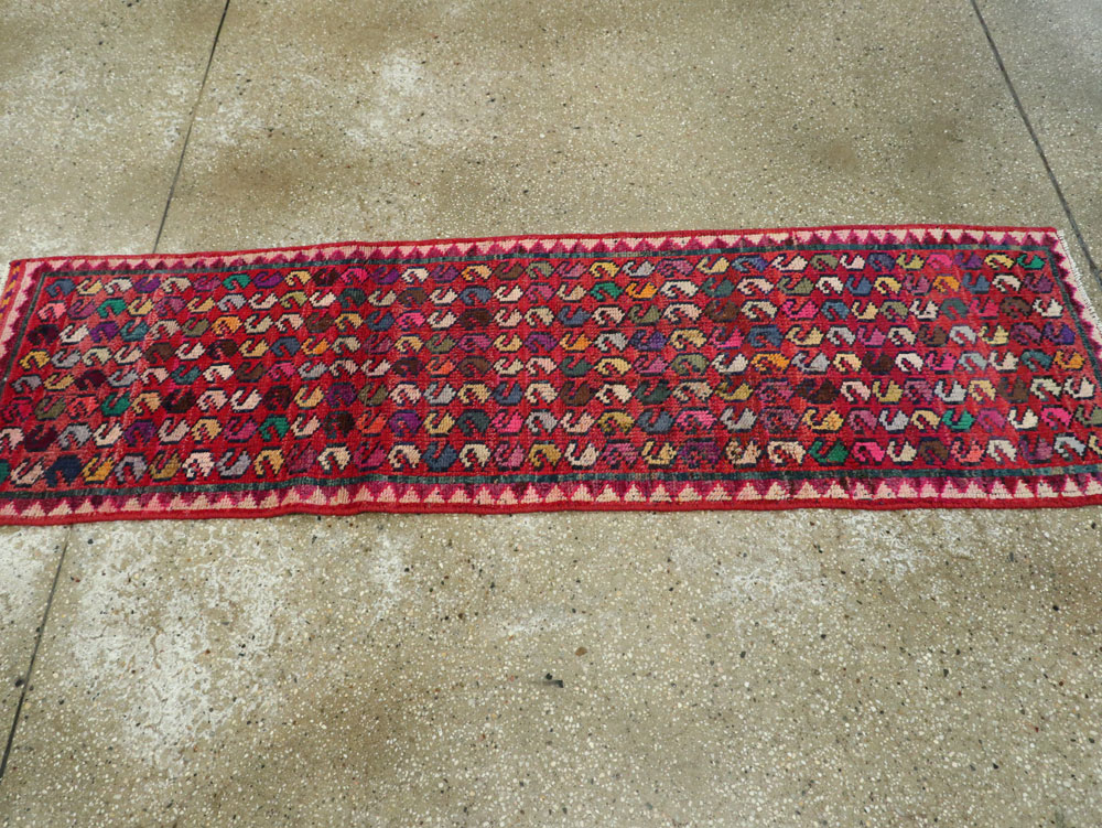 Vintage Persian Mahal Runner, No.26251 - Gss