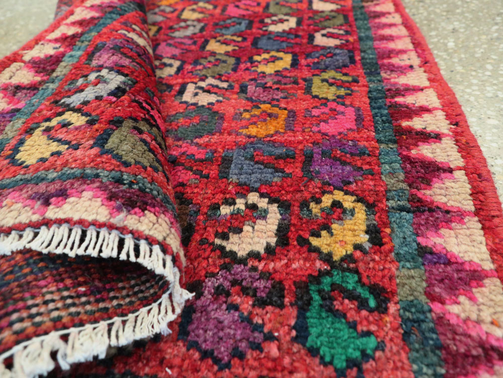 Vintage Persian Mahal Runner, No.26251 - Gss