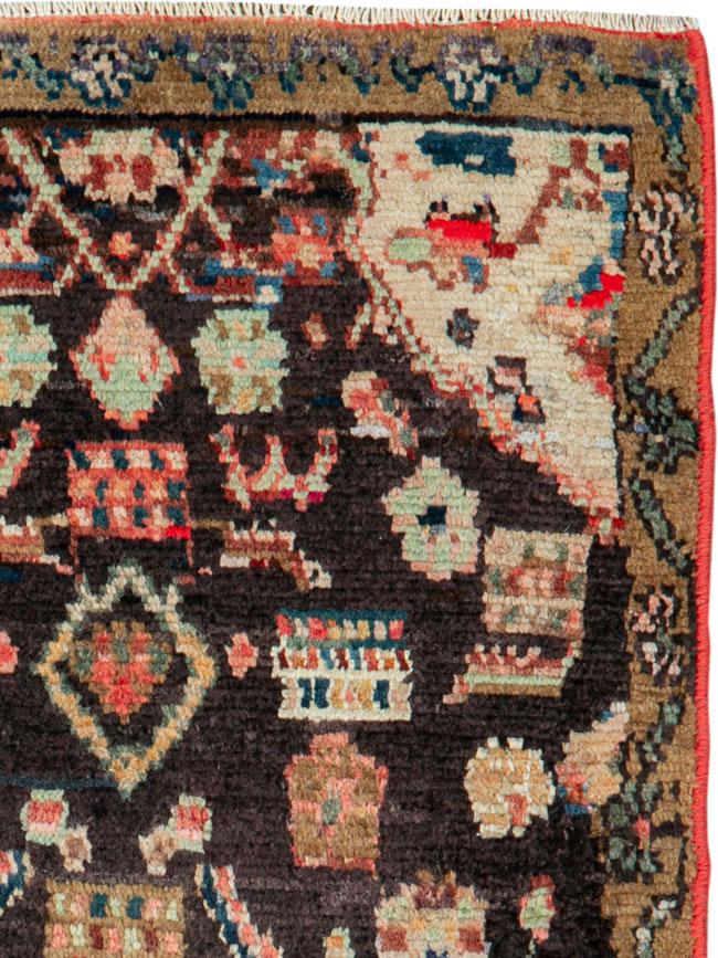 Vintage Persian Hamadan Rug, No.26253 - Gss