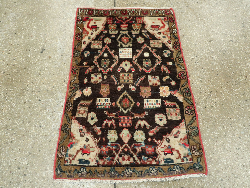 Vintage Persian Hamadan Rug, No.26253 - Gss