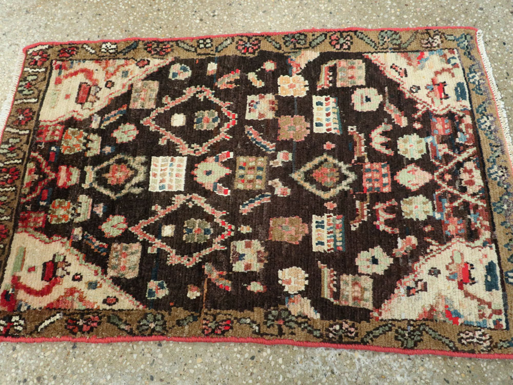 Vintage Persian Hamadan Rug, No.26253 - Gss