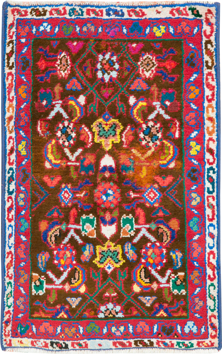 Vintage Persian Hamadan Rug, No.26254 - Gss