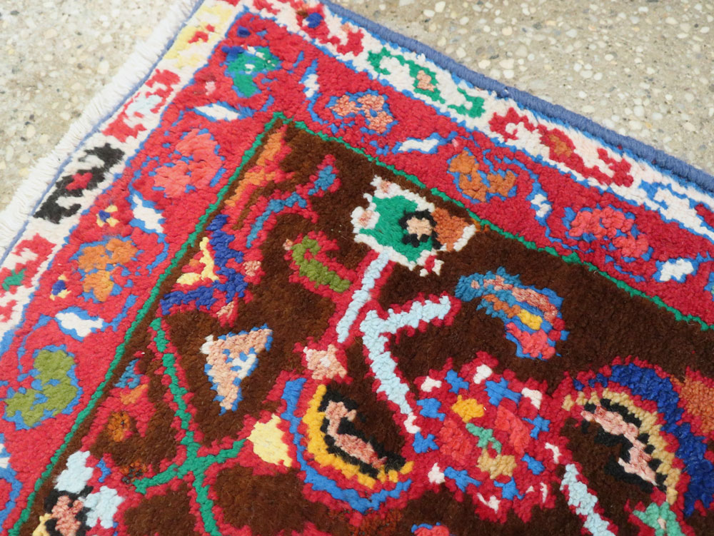 Vintage Persian Hamadan Rug, No.26254 - Gss