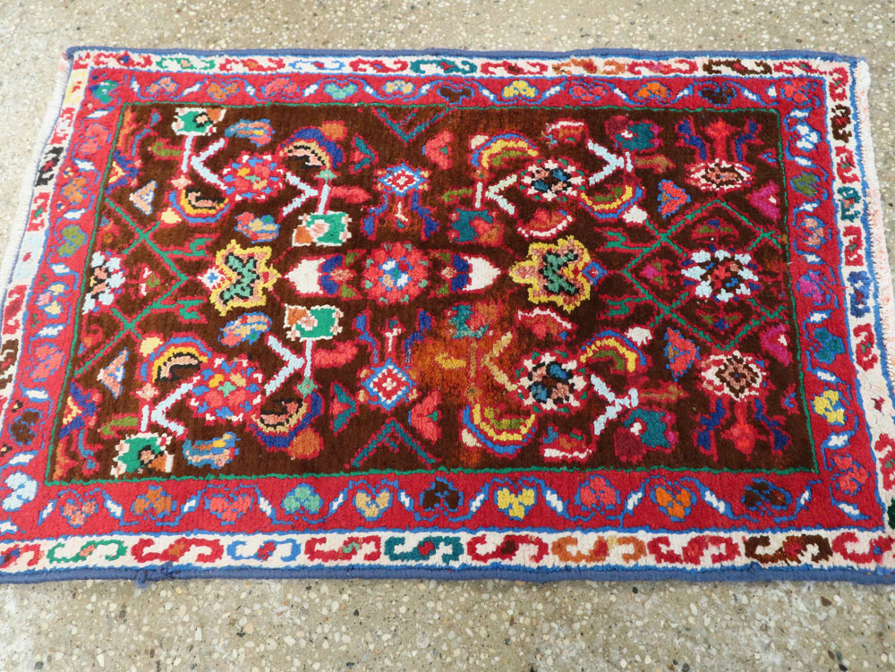 Vintage Persian Hamadan Rug, No.26254 - Gss