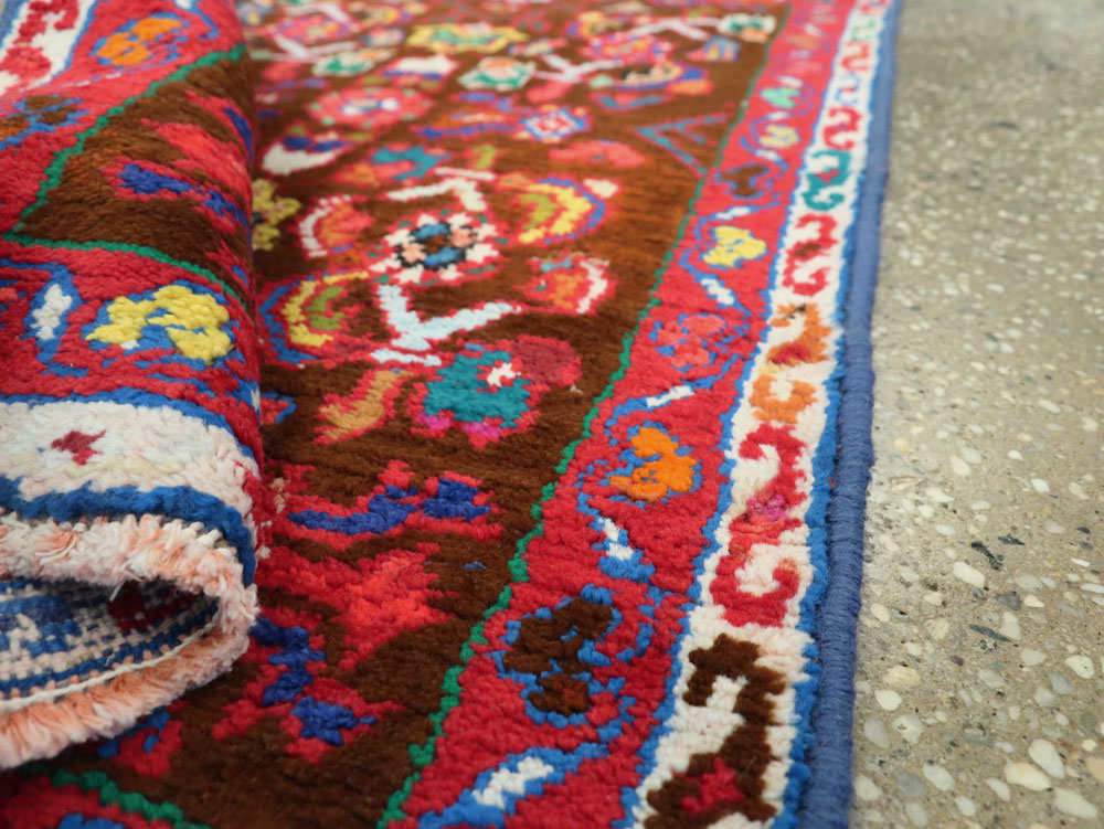 Vintage Persian Hamadan Rug, No.26254 - Gss