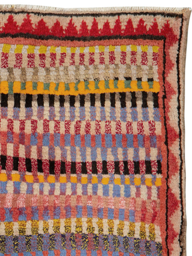 Vintage Persian Mahal Rug, No.26256 - Gss