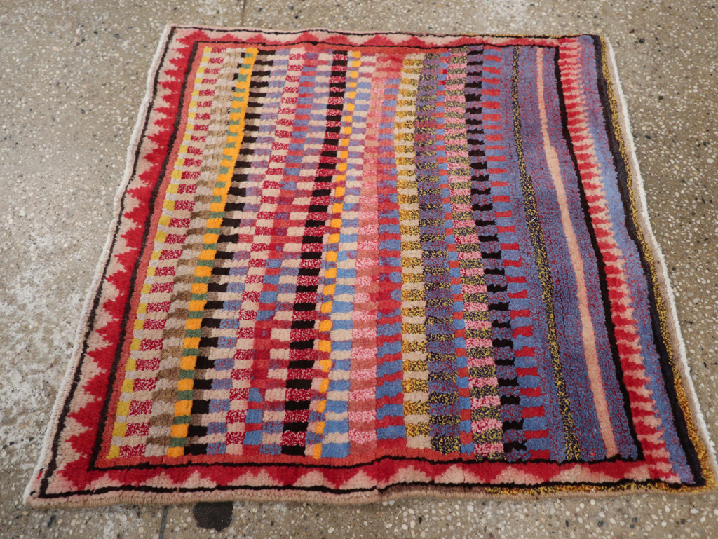 Vintage Persian Mahal Rug, No.26256 - Gss