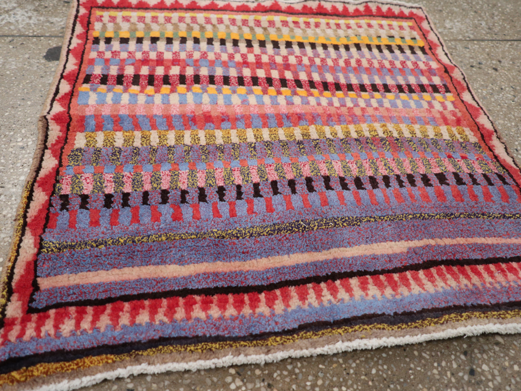 Vintage Persian Mahal Rug, No.26256 - Gss