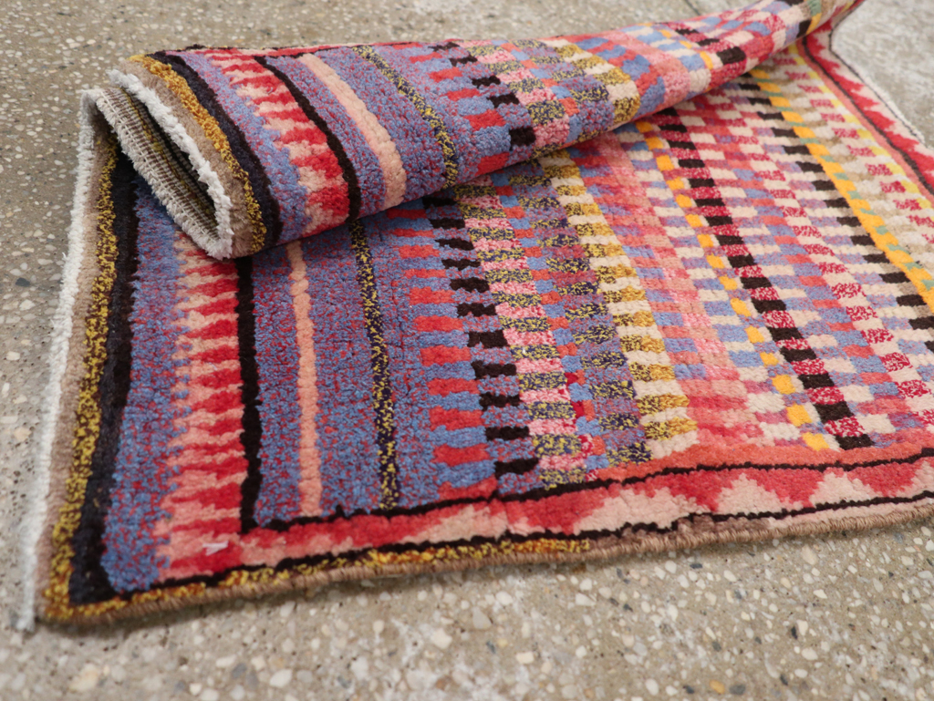 Vintage Persian Mahal Rug, No.26256 - Gss