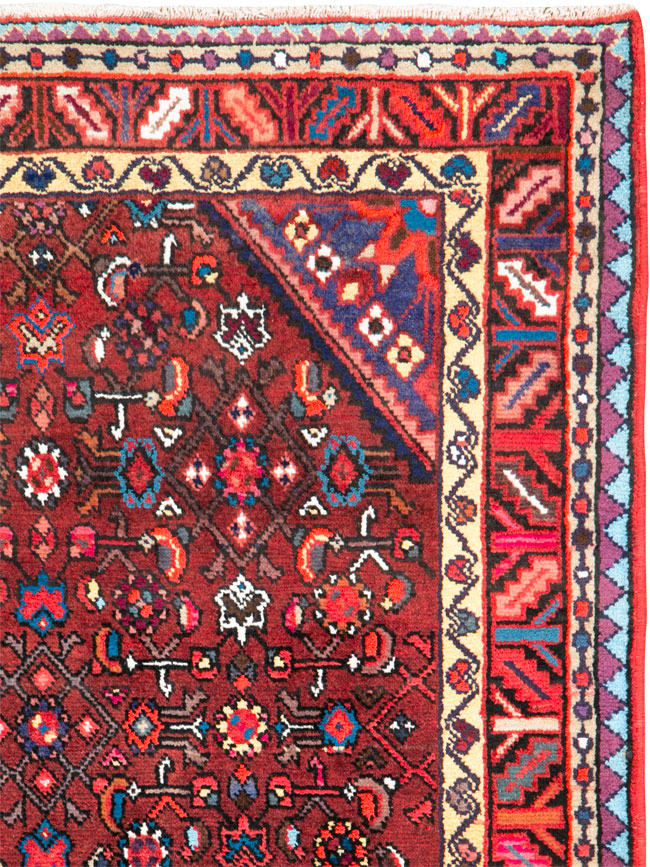 Vintage Persian Hamadan Rug, No.26259 - Gss