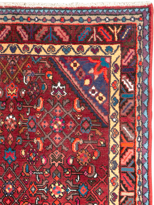 Vintage Persian Hamadan Rug, No.26259 - Gss