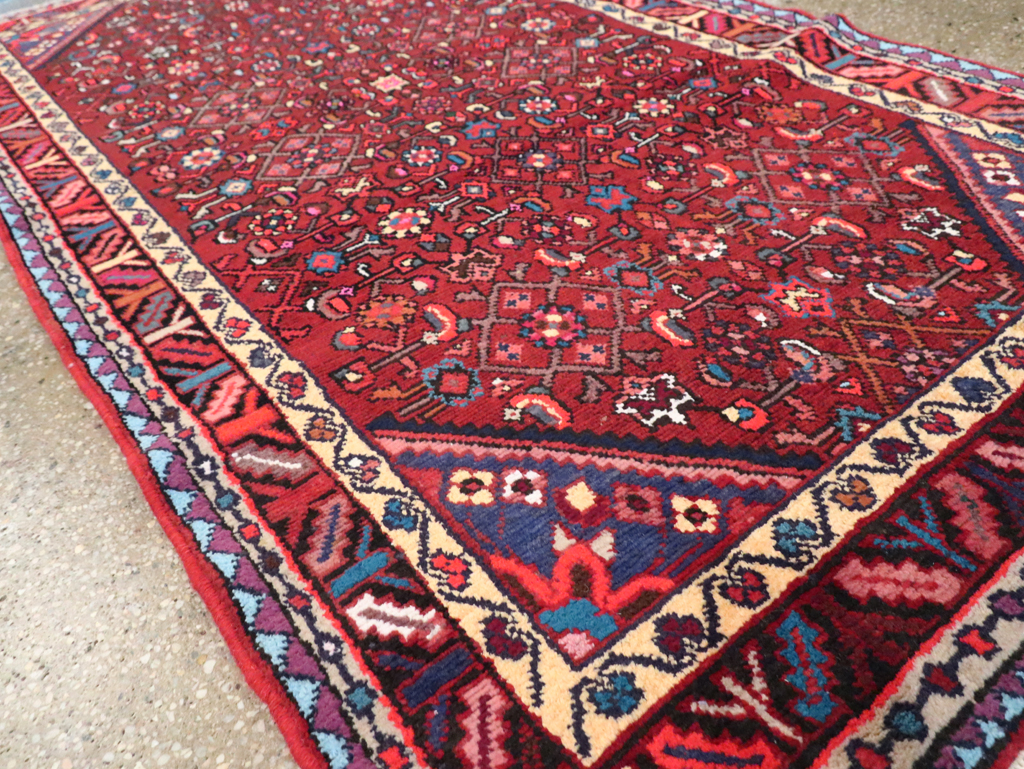 Vintage Persian Hamadan Rug, No.26259 - Gss