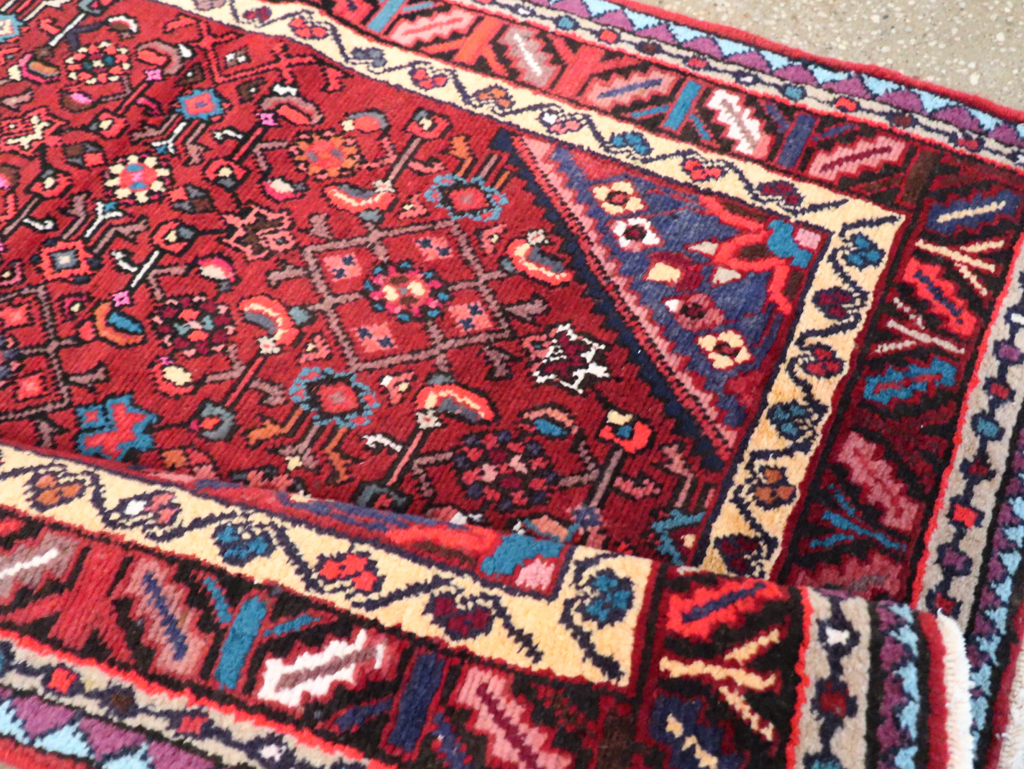 Vintage Persian Hamadan Rug, No.26259 - Gss