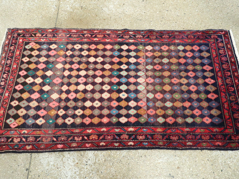 Vintage Persian Hamadan Rug, No.26261 - Gss