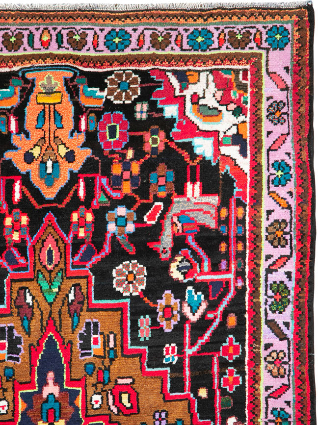 Vintage Persian Hamadan Rug, No.26265 - Gss