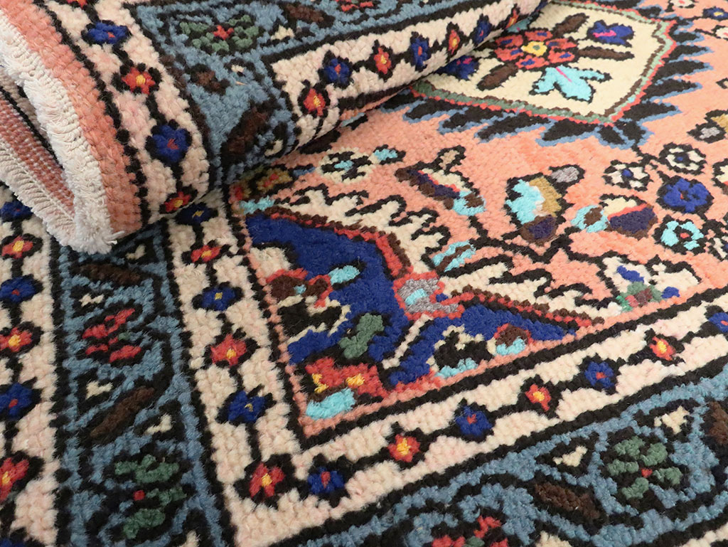 Vintage Square Hamadan Rug, No.26267 - Gss