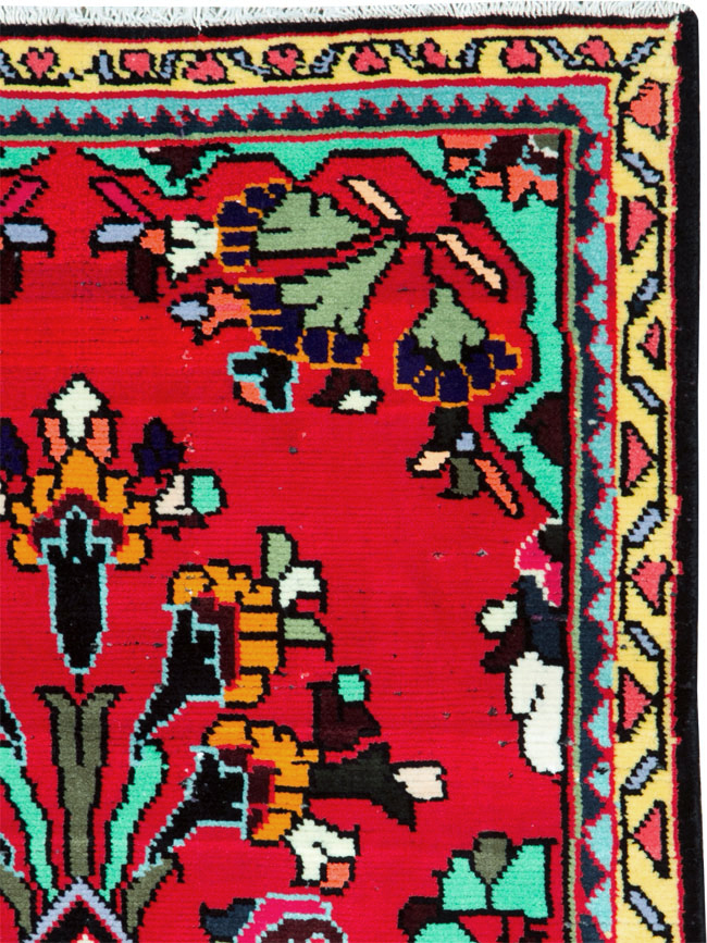 Vintage Persian Hamadan Rug, No.26271 - Gss