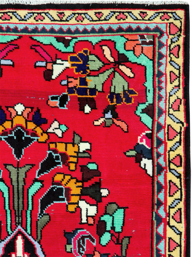 Vintage Persian Hamadan Rug, No.26271 - Gss