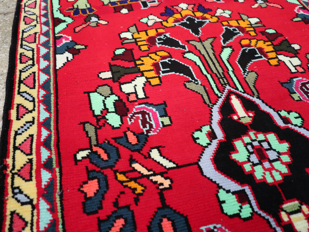Vintage Persian Hamadan Rug, No.26271 - Gss