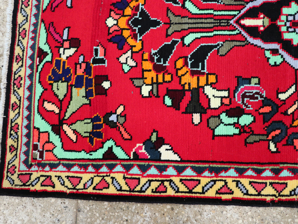 Vintage Persian Hamadan Rug, No.26271 - Gss
