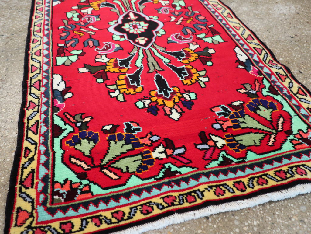 Vintage Persian Hamadan Rug, No.26271 - Gss
