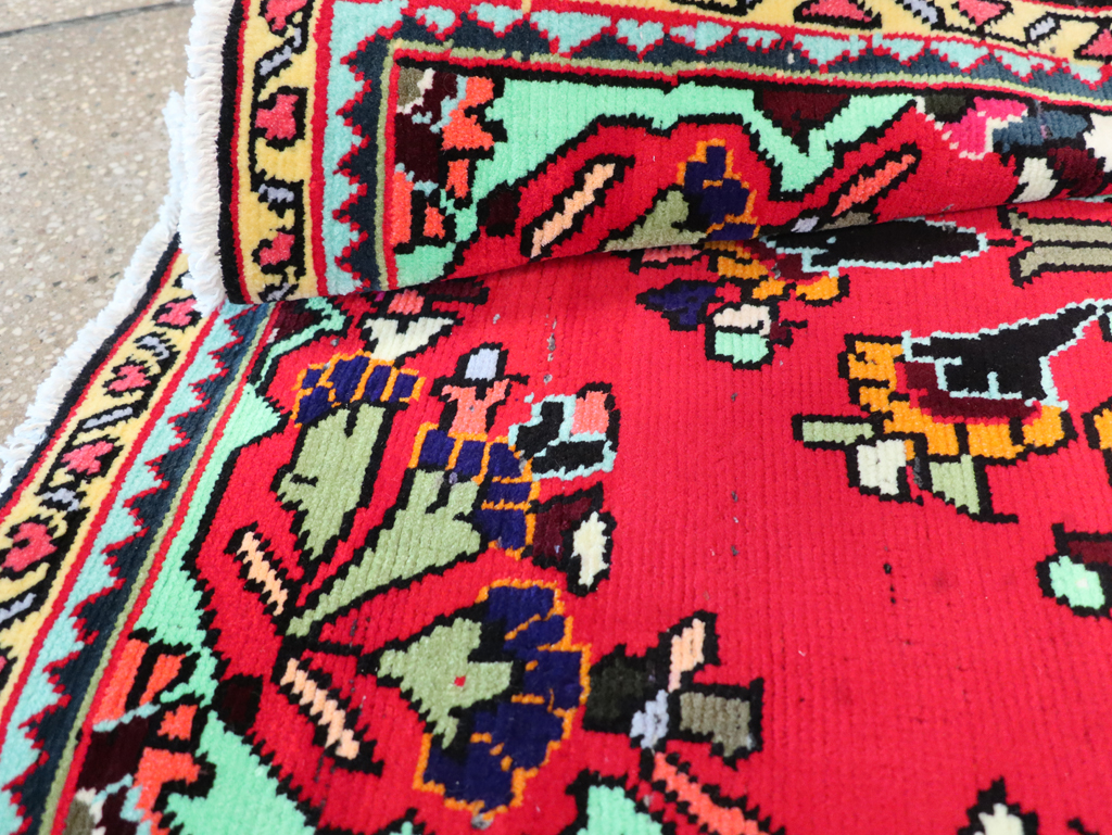 Vintage Persian Hamadan Rug, No.26271 - Gss