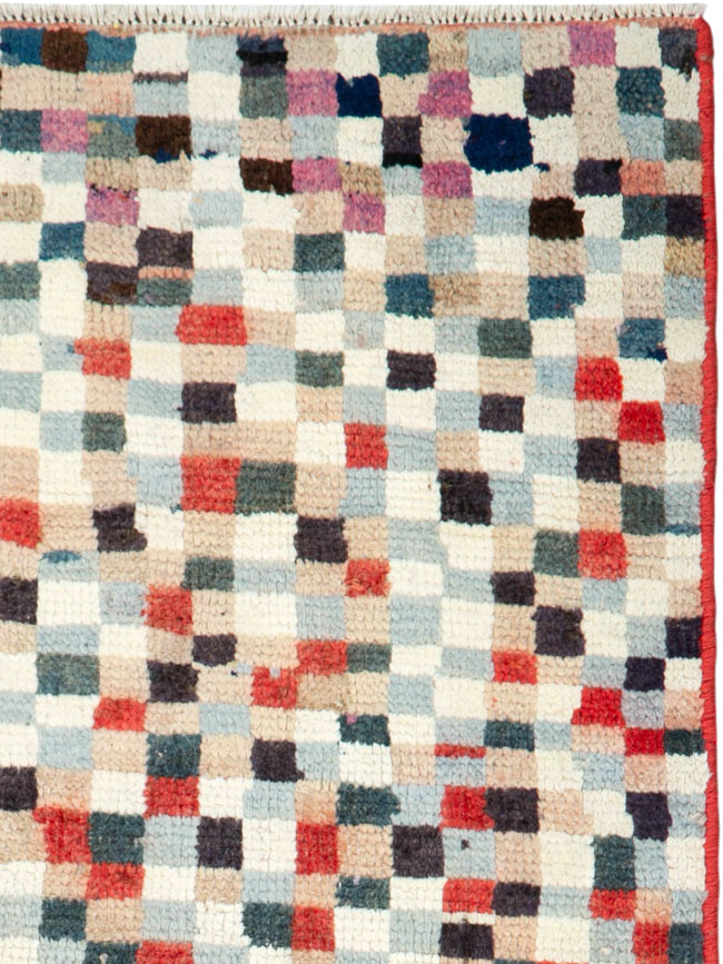 Vintage Persian Gabbeh Rug, No.26272 - Gss