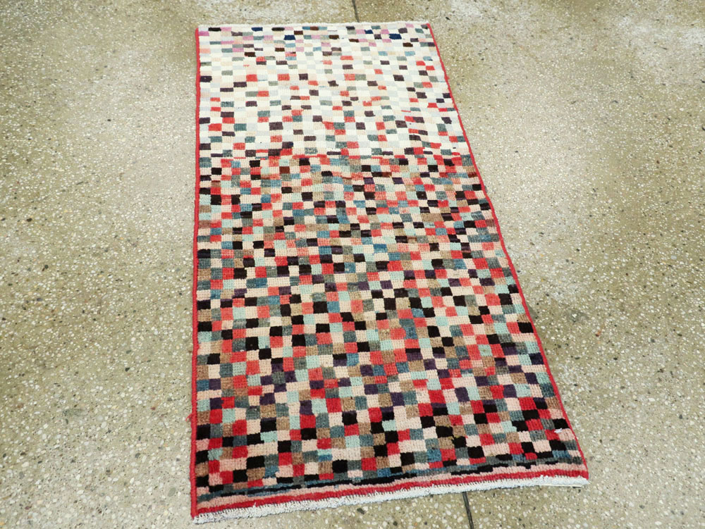 Vintage Persian Gabbeh Rug, No.26272 - Gss