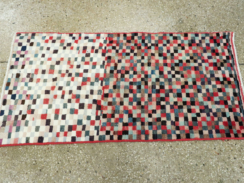 Vintage Persian Gabbeh Rug, No.26272 - Gss