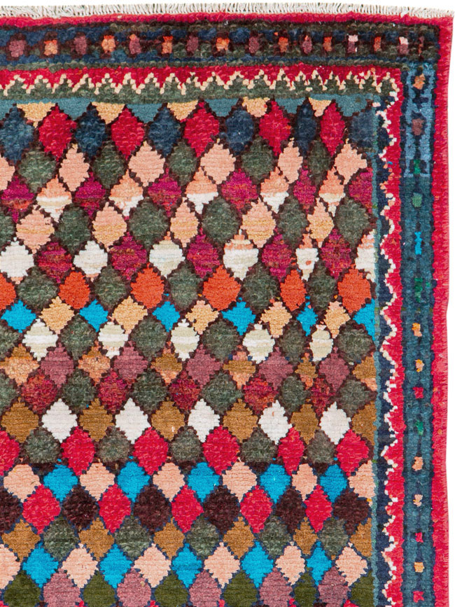 Vintage Persian Hamadan Rug, No.26277 - Gss