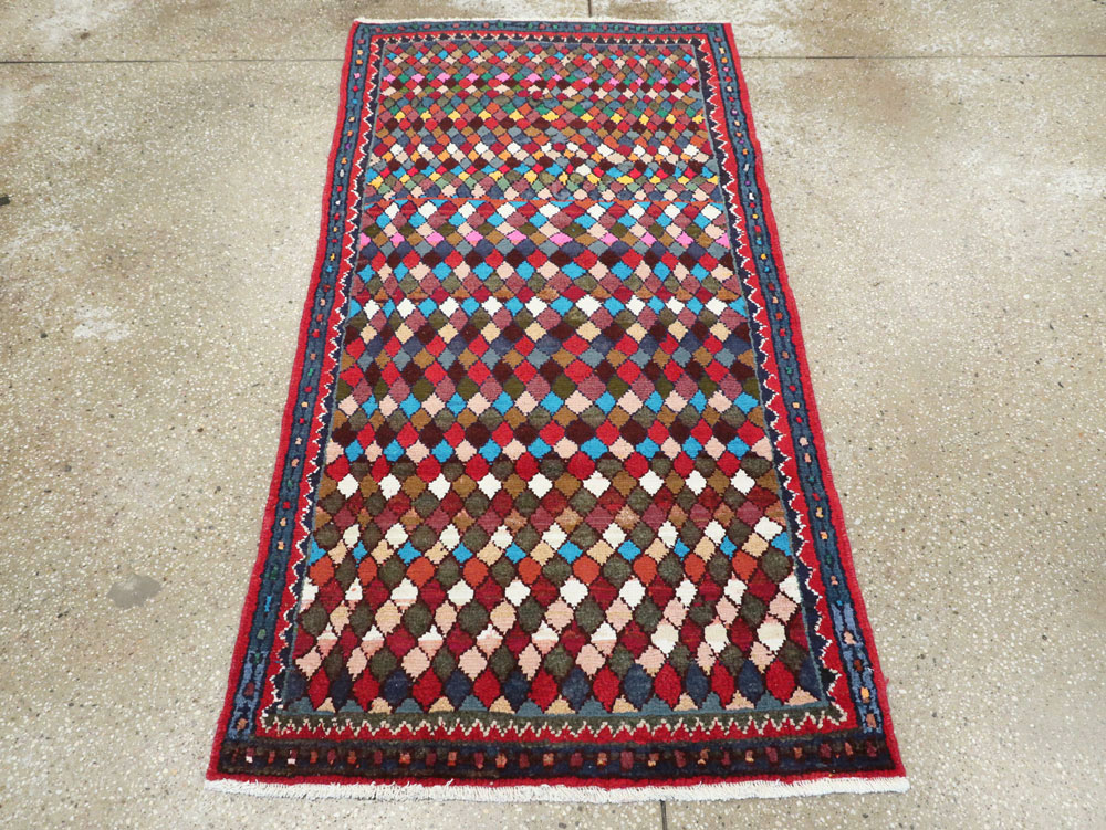 Vintage Persian Hamadan Rug, No.26277 - Gss