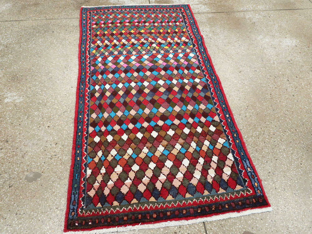 Vintage Persian Hamadan Rug, No.26277 - Gss