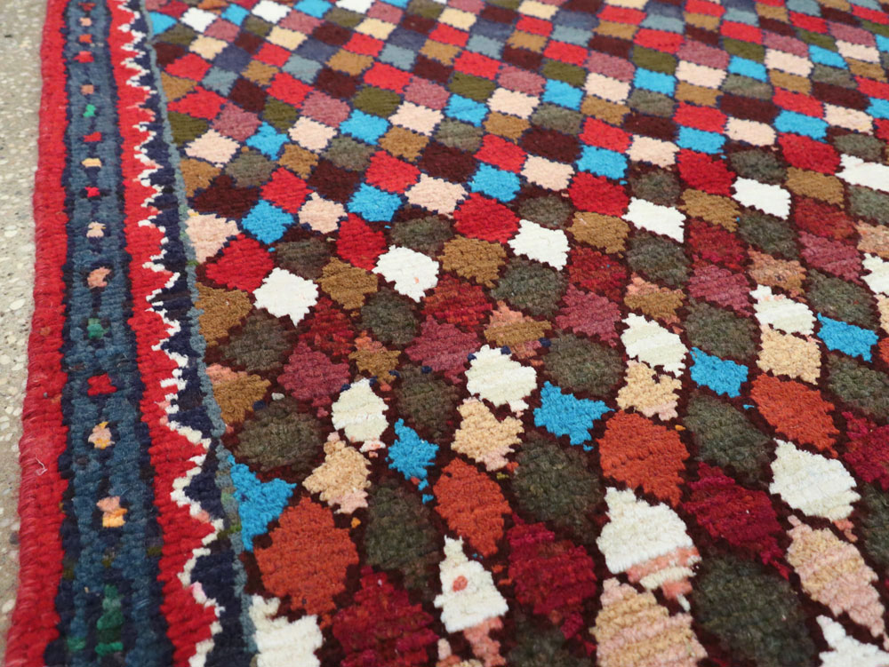 Vintage Persian Hamadan Rug, No.26277 - Gss