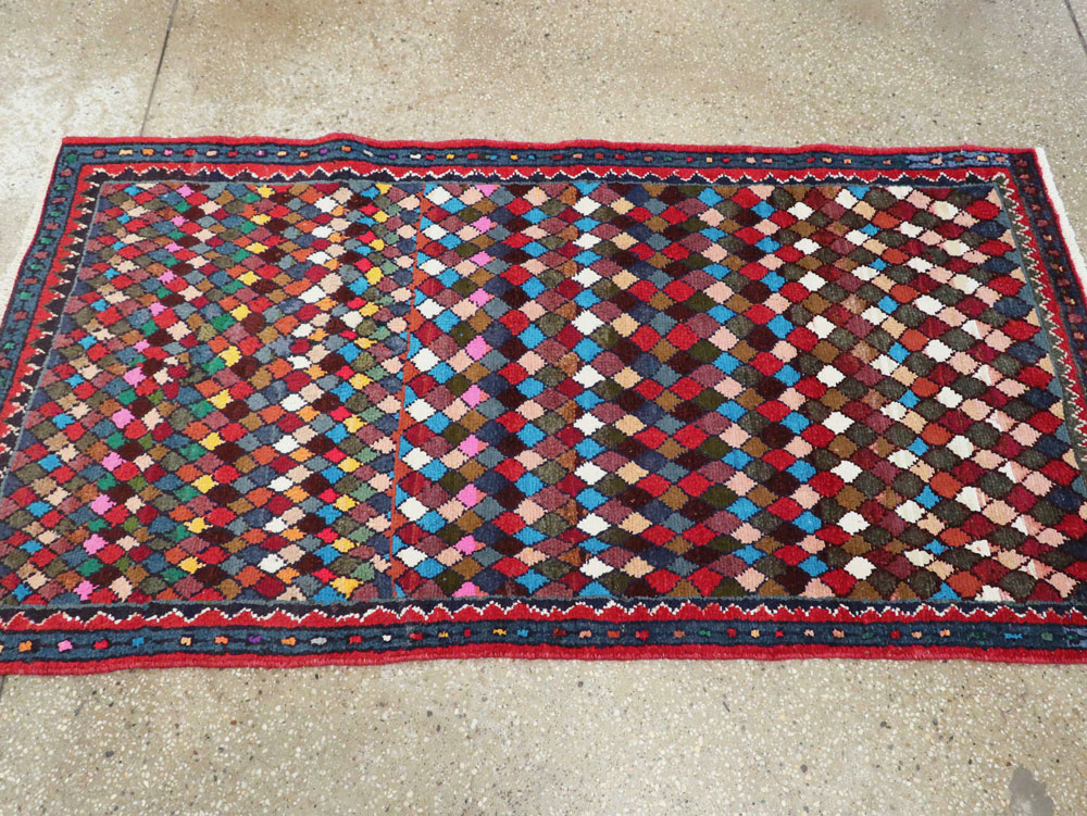 Vintage Persian Hamadan Rug, No.26277 - Gss