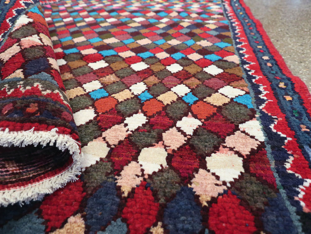 Vintage Persian Hamadan Rug, No.26277 - Gss