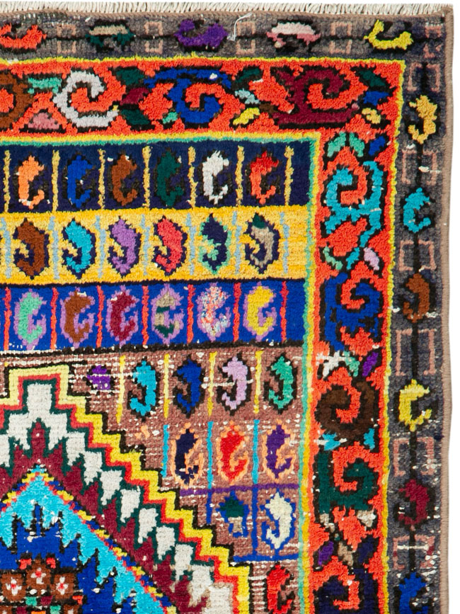 Vintage Persian Mahal Rug, No.26280 - Gss