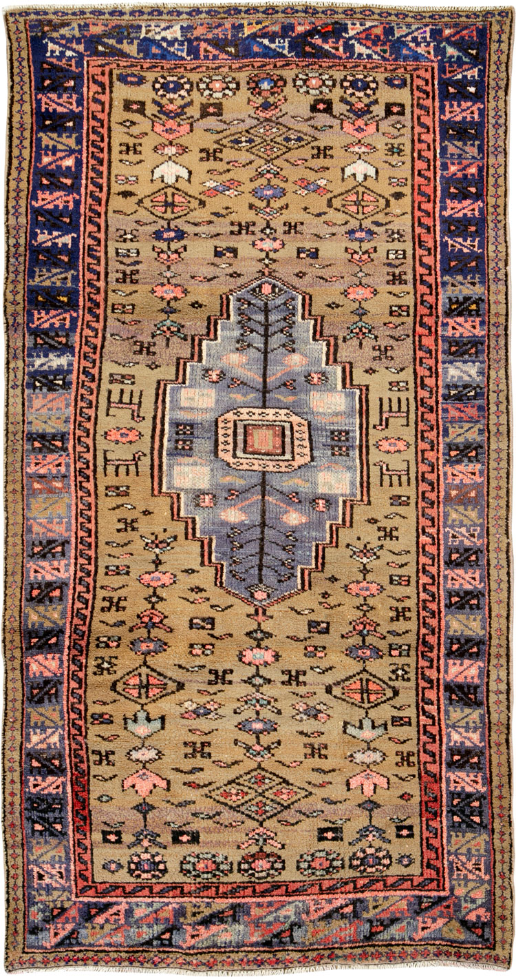 Vintage Persian Hamadan Rug, No.26284 - Gss