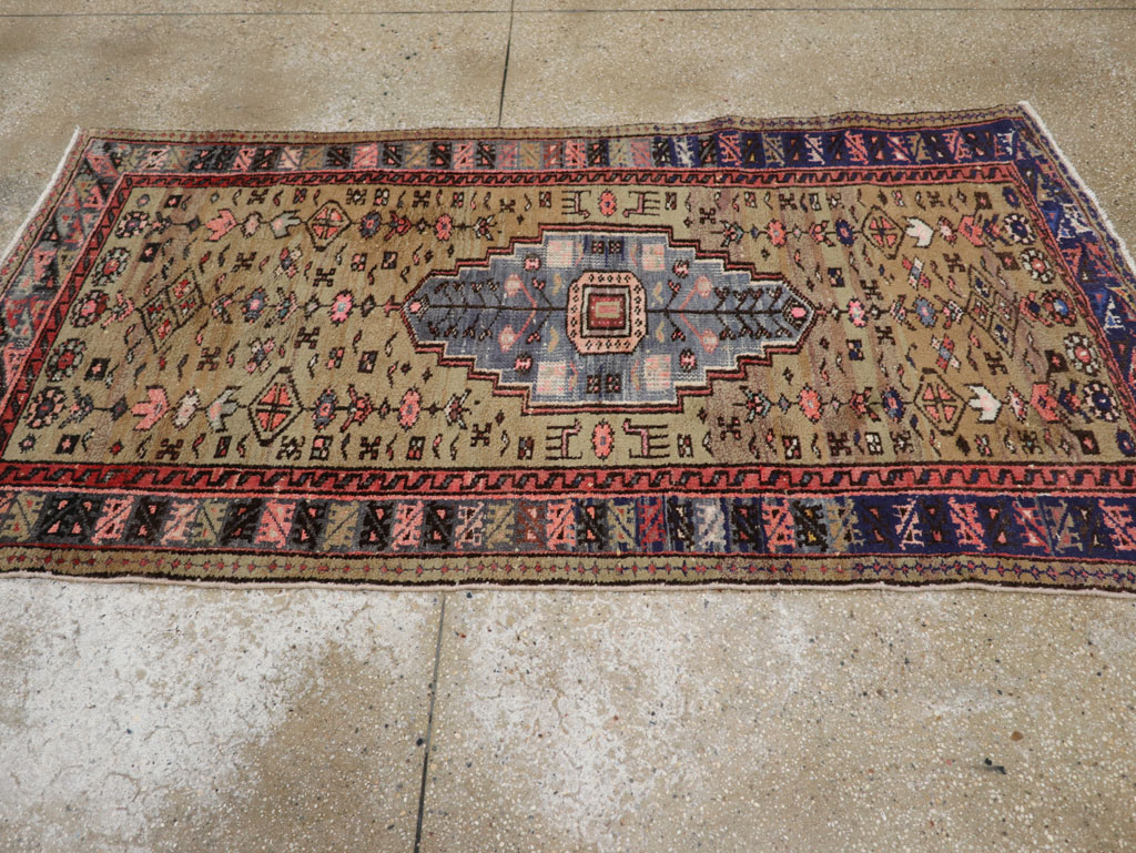 Vintage Persian Hamadan Rug, No.26284 - Gss
